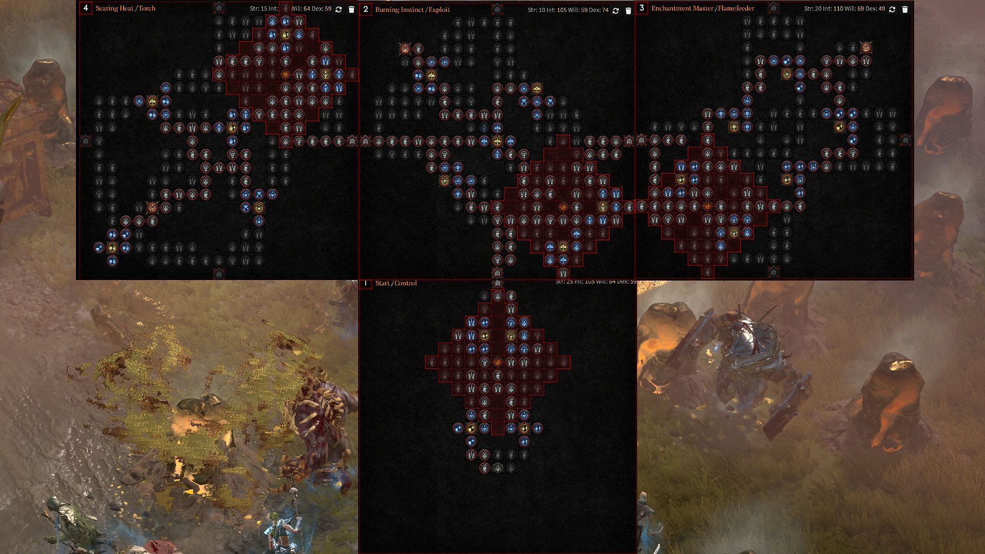 Paragon chasing is a key part of Diablo 4's endgame. Choosing the right boards and glyphs can enhance your builds even further (Image via Blizzard Entertainment)